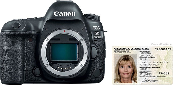Canon EOS 5D Mark IV size comparison Canon EOS 5D Mark IV size comparison