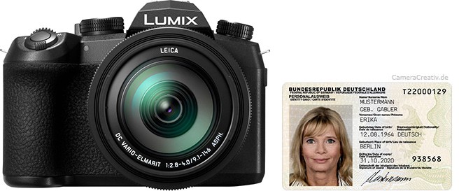 Panasonic DMC FZ1000 II size comparison